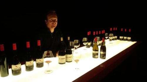 Glaetzer at his new Hobart tasting room - very Bohemian (Rhapsody)