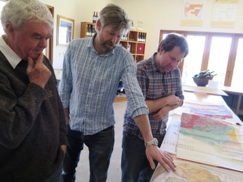 Soil mapping: John Davis with P J Charteris & Usher Tinkler