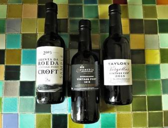 The Fladgate Partnership 2015 Vintage Ports from Croft, Fonseca & Taylor’s