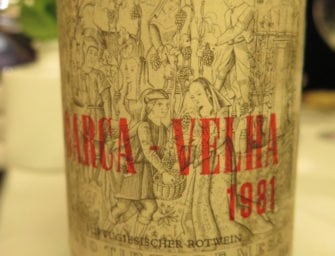 First taste: Barca Velha 1981