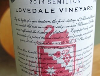 Mount Pleasant 1946 Vines Lovedale Vineyard Semillon 2014