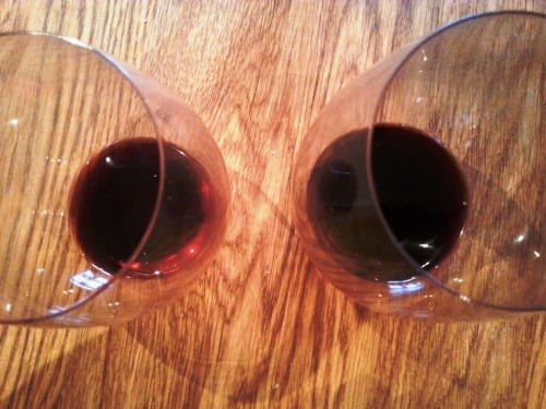 Penfolds Bin 707 '97 to the left, '98 to the right
