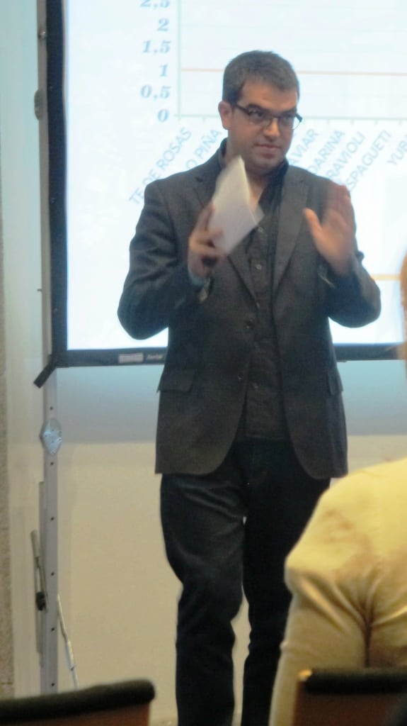 Ferrán Centelles, sommelier at elBulli 2000-2011
