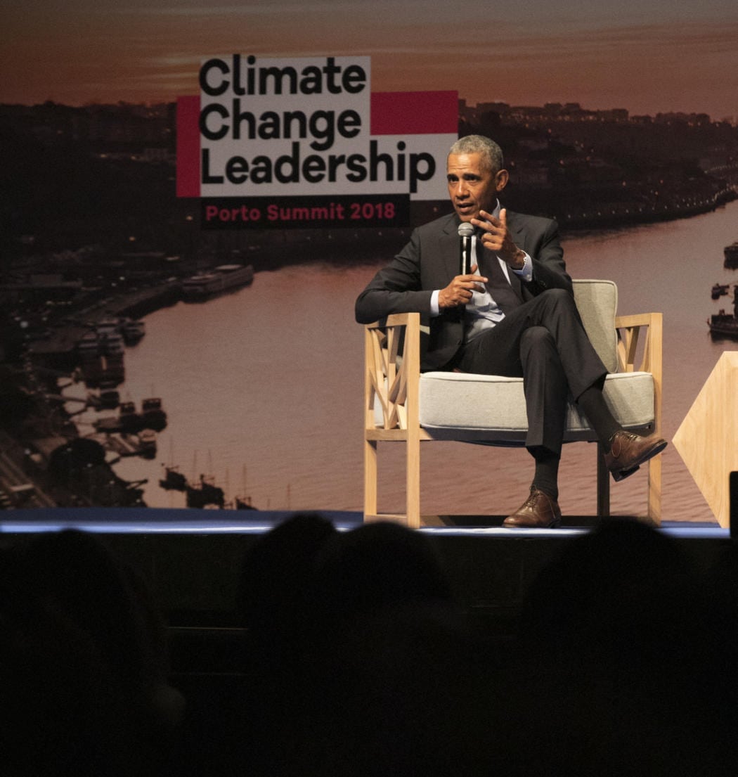 Porto Summit 2018 Barack Obama