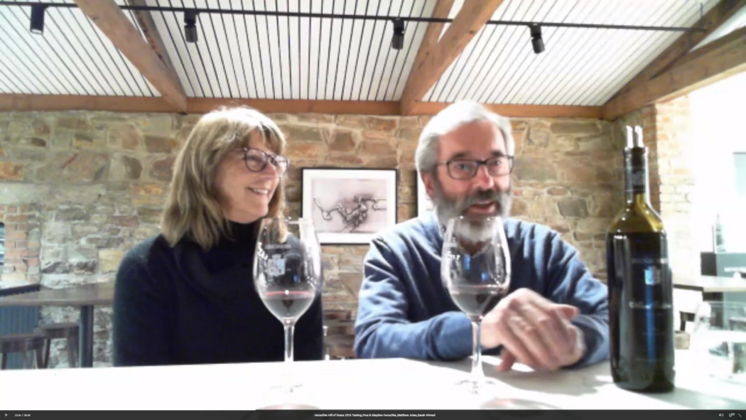 Prue & Stephen Henschke video still zoom Hof G 2015 still