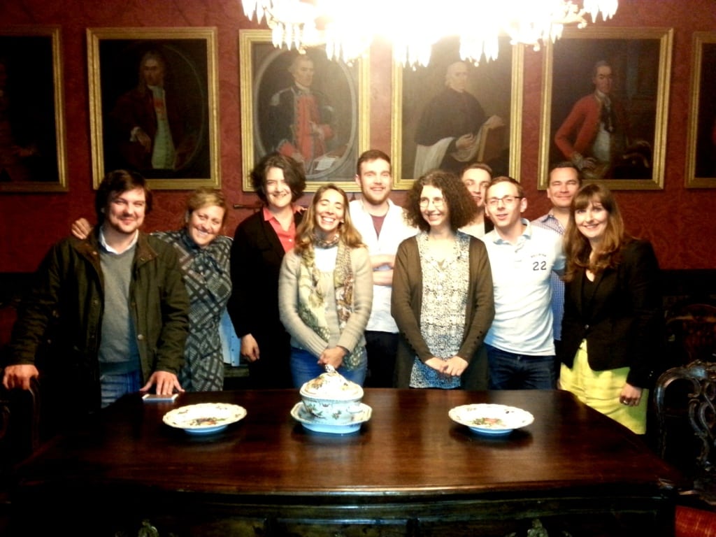 Me and my cohort of commeliers pictured with Dao producers
