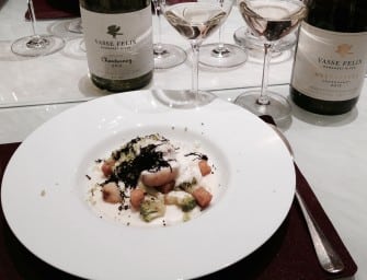 Sipping & savouring a Vasse Felix lunch at Alyn Williams