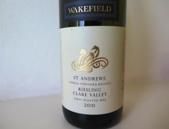 Mature: Wakefield St Andrew’s Clare Valley Riesling 2010